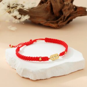 444 Divine Guidance Angel Number Bracelet