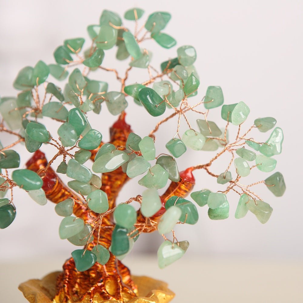 Green Aventurine Asian-Style Money Tree - Image 2