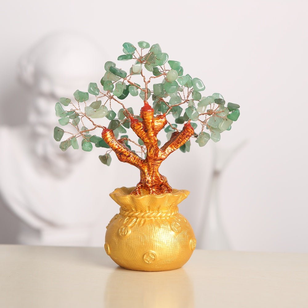 Green Aventurine Asian-Style Money Tree - Image 4