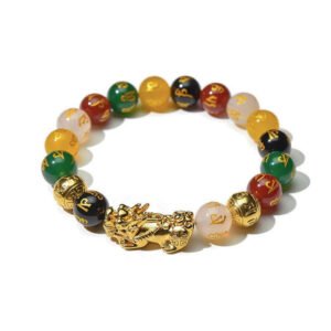 Pixiu Five Elements Crystal Bracelet – Align with Abundance